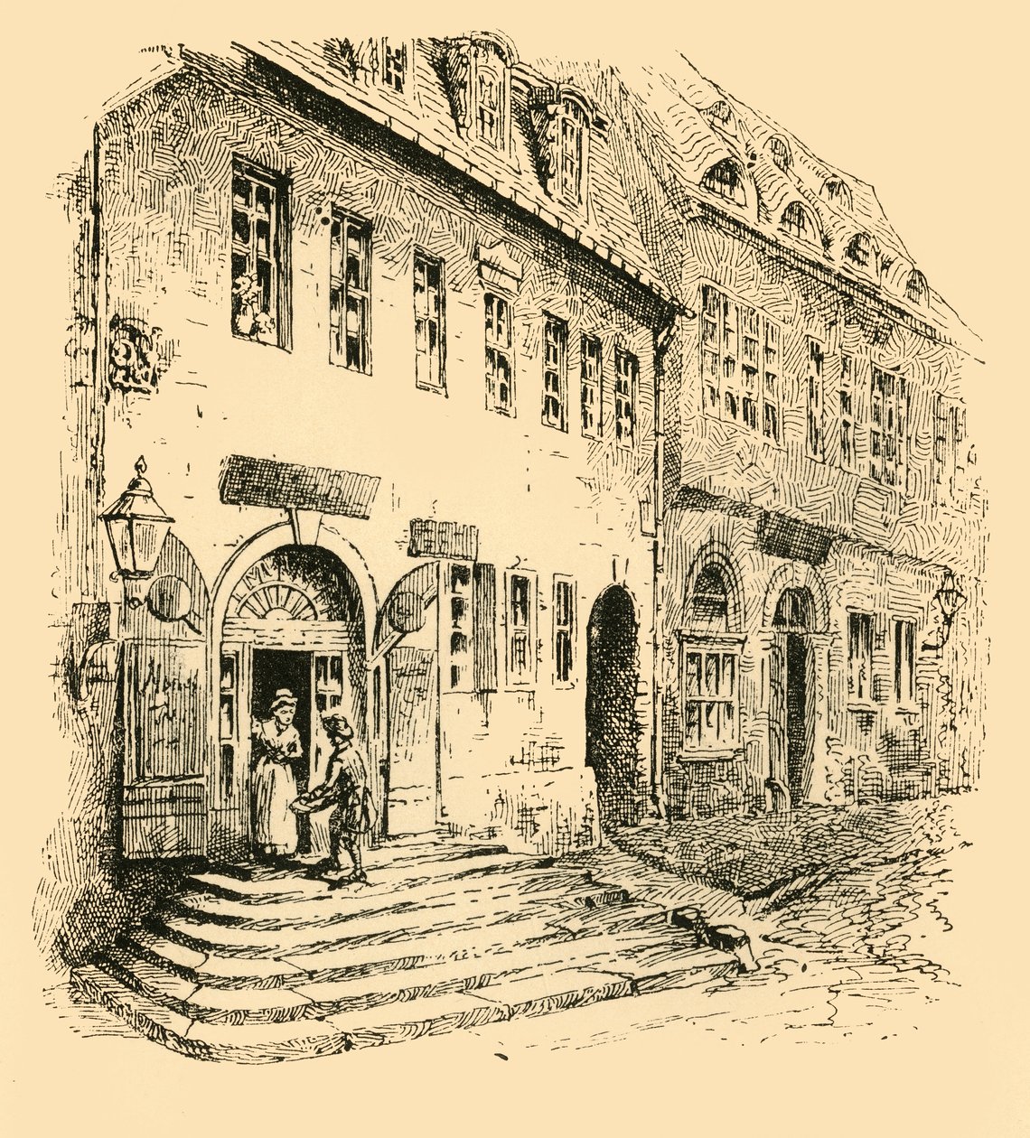 Rodiště Handels, Halle, Sasko, 1907. od Unbekannt