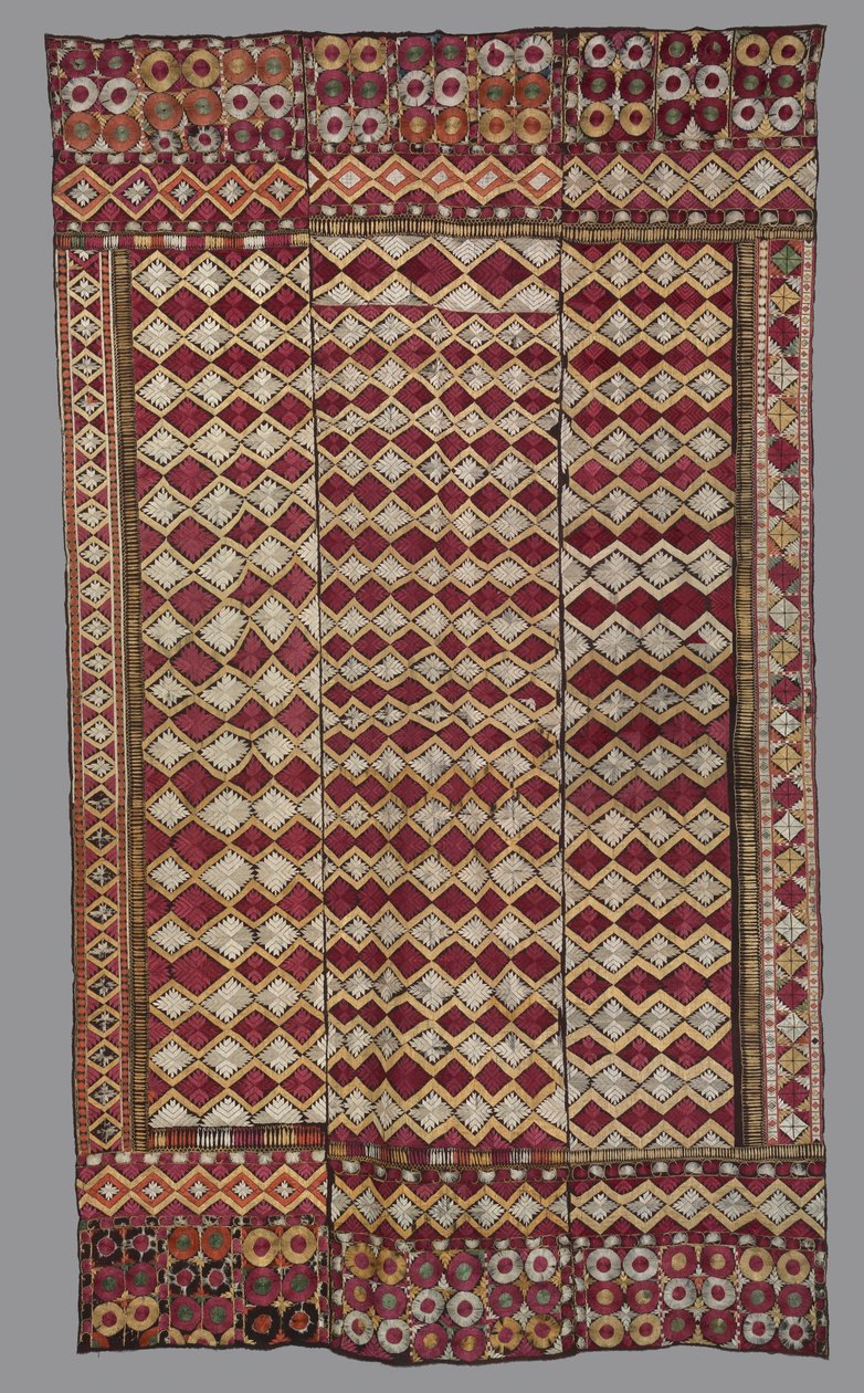 Závěsné dílo Phulkari, c. 1875-1900. od Unbekannt