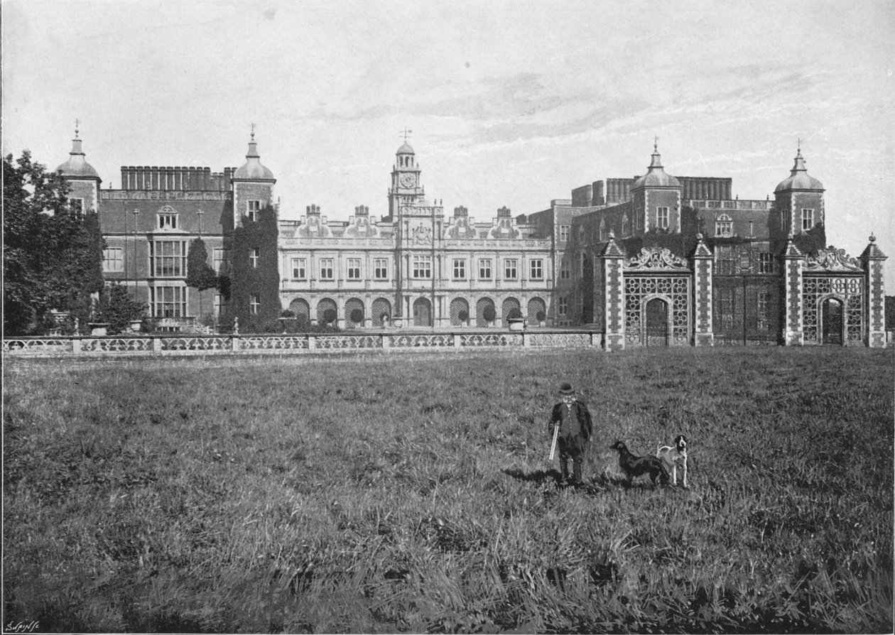 Hatfield House, South Front, c1896 od Unbekannt