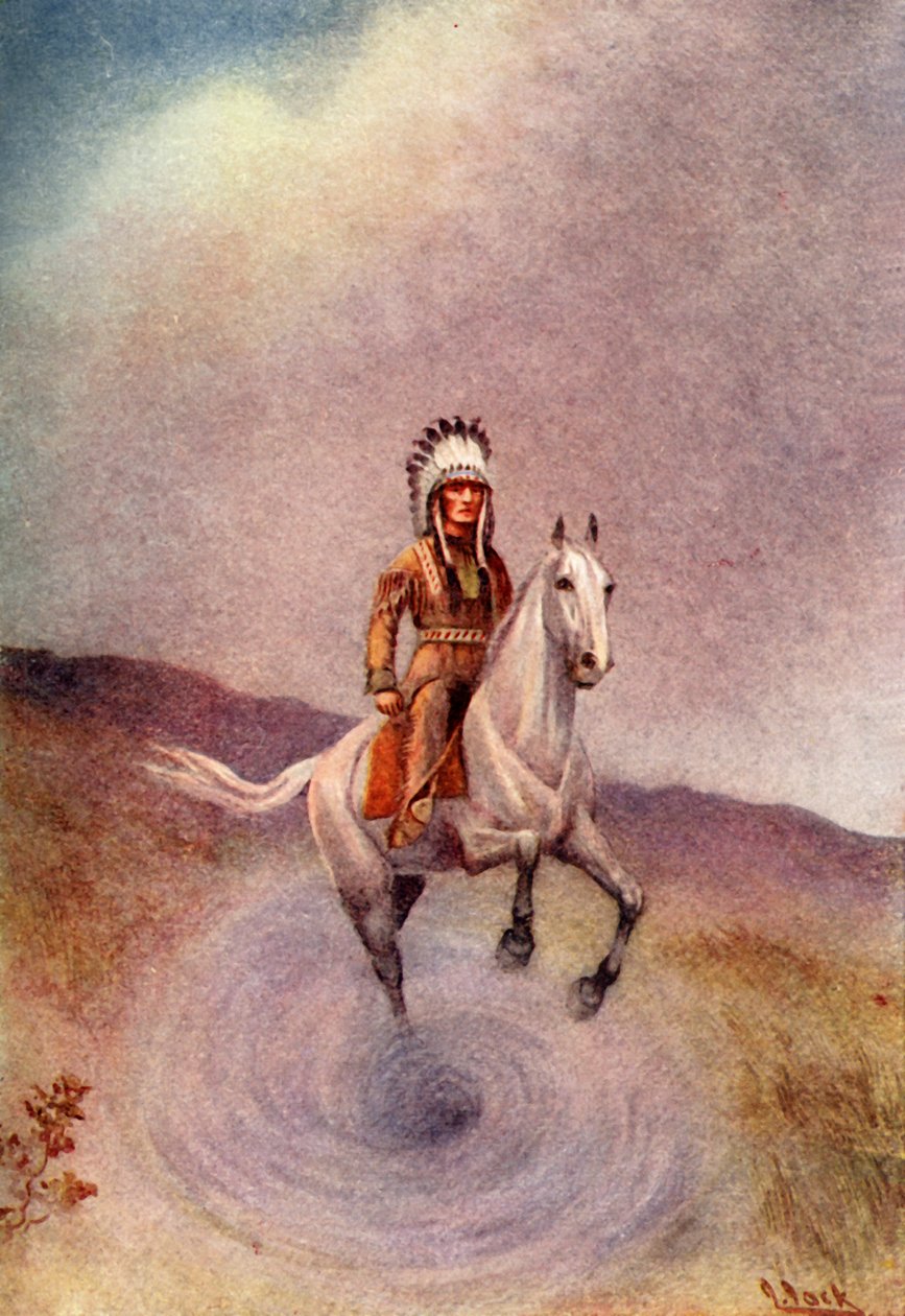 „Vynořil se ve své vlastní zemi“, 1914. od Unbekannt