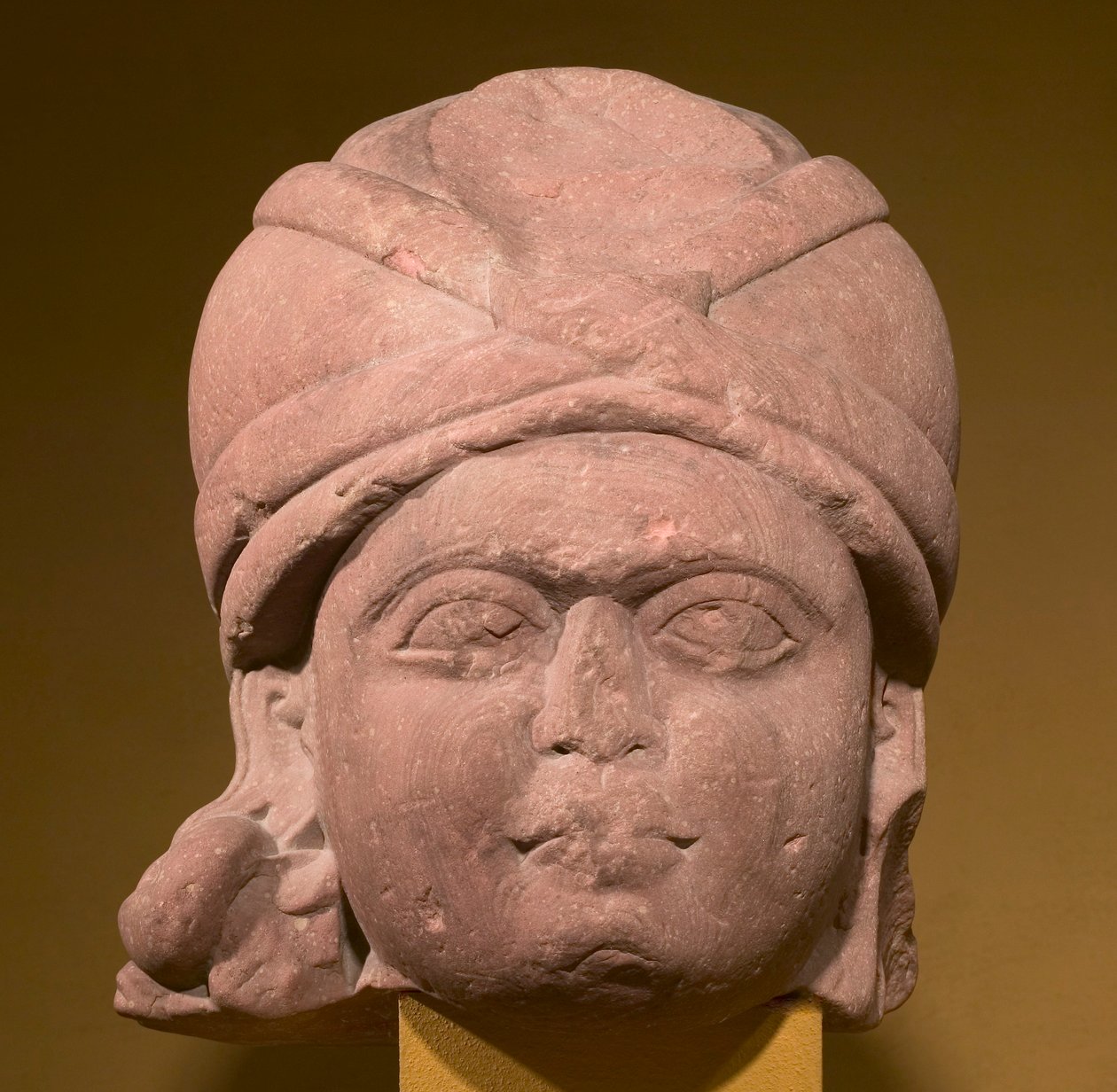 Hlava Yaksha, c. 125 před naším letopočtem. od Unbekannt