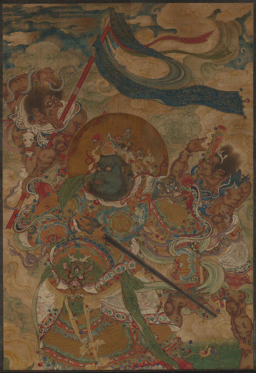 Nebeský král Virudhaka, 1368-1644. od Unbekannt
