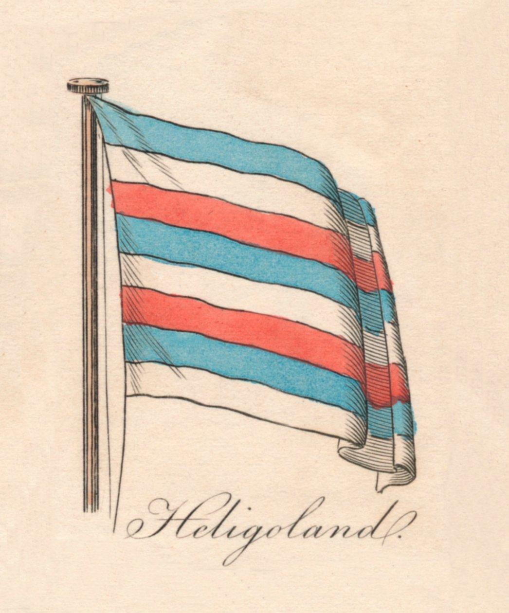 Helgoland, 1838 od Unbekannt