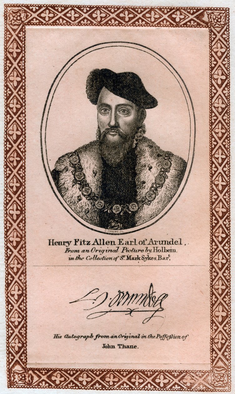 Henry Fitzalan, 19. hrabě z Arundelu od Unbekannt