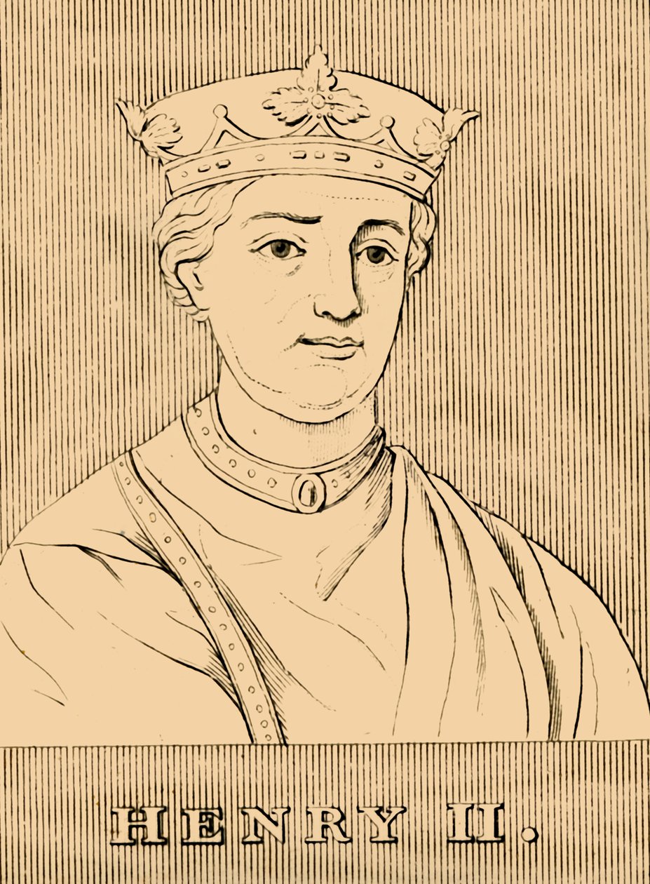 Jindřich II., 1133-1189, 1830. od Unbekannt