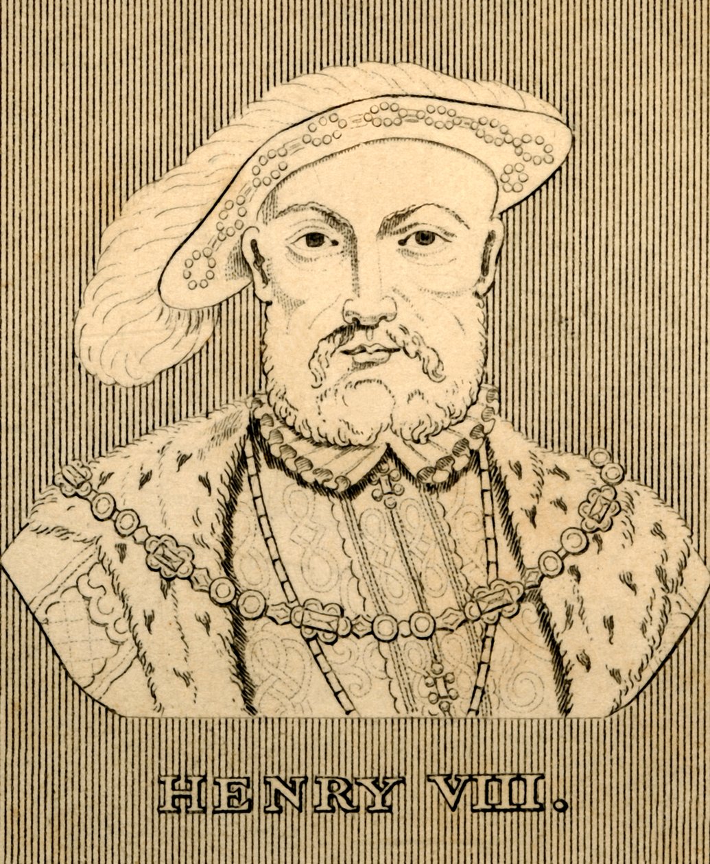 Jindřich VIII., 1491-1547, 1830. od Unbekannt
