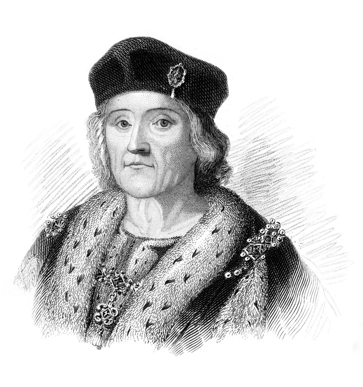 Jindřich VII., anglický král, c1850 od Unbekannt