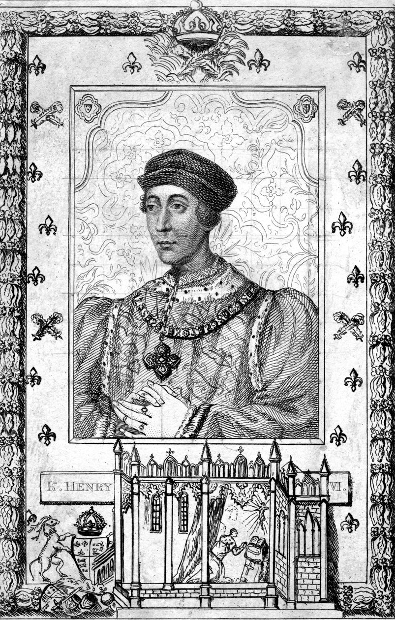 Anglický Jindřich VI., 1421-1471 od Unbekannt