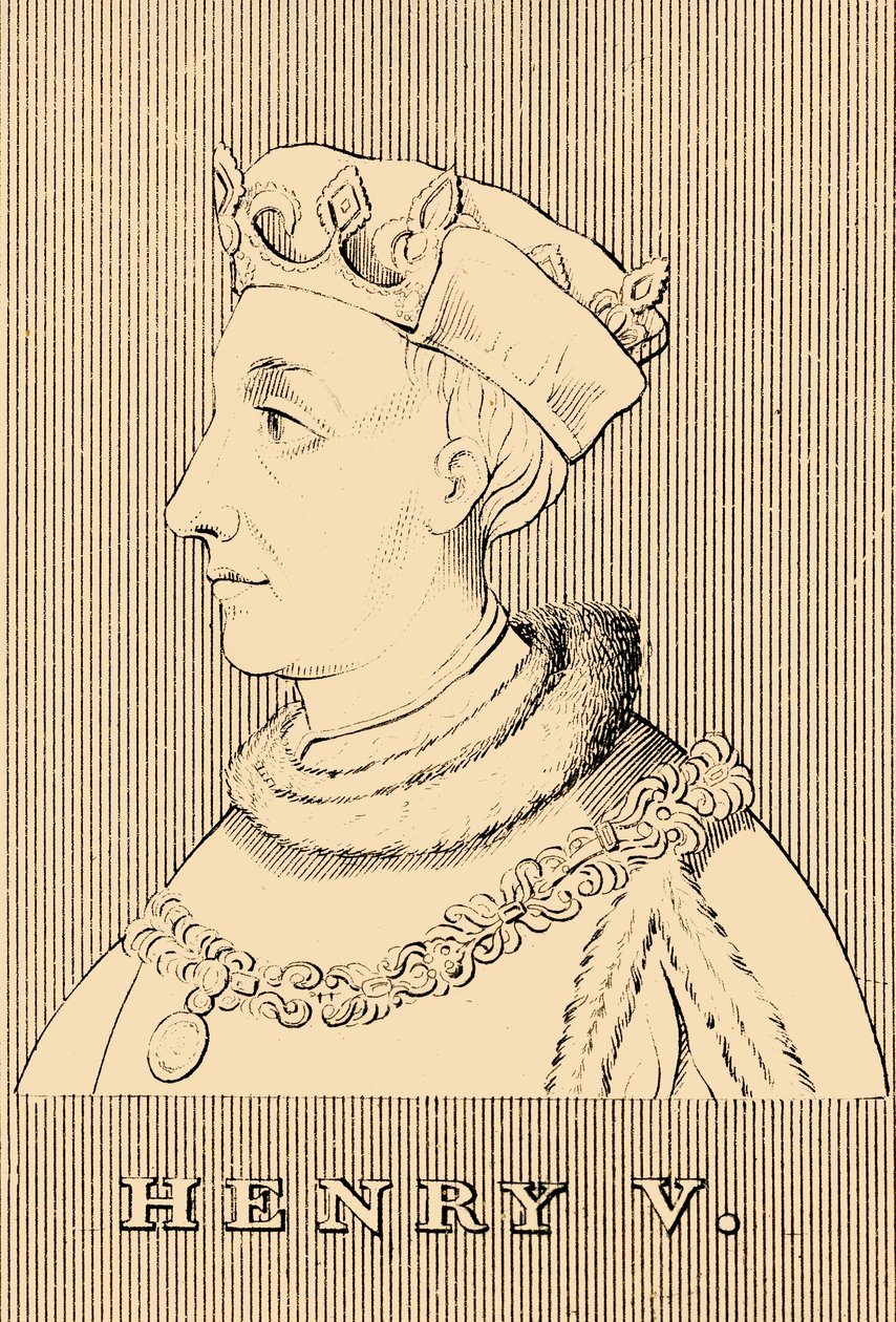 Jindřich V., 1386-1422, 1830. od Unbekannt