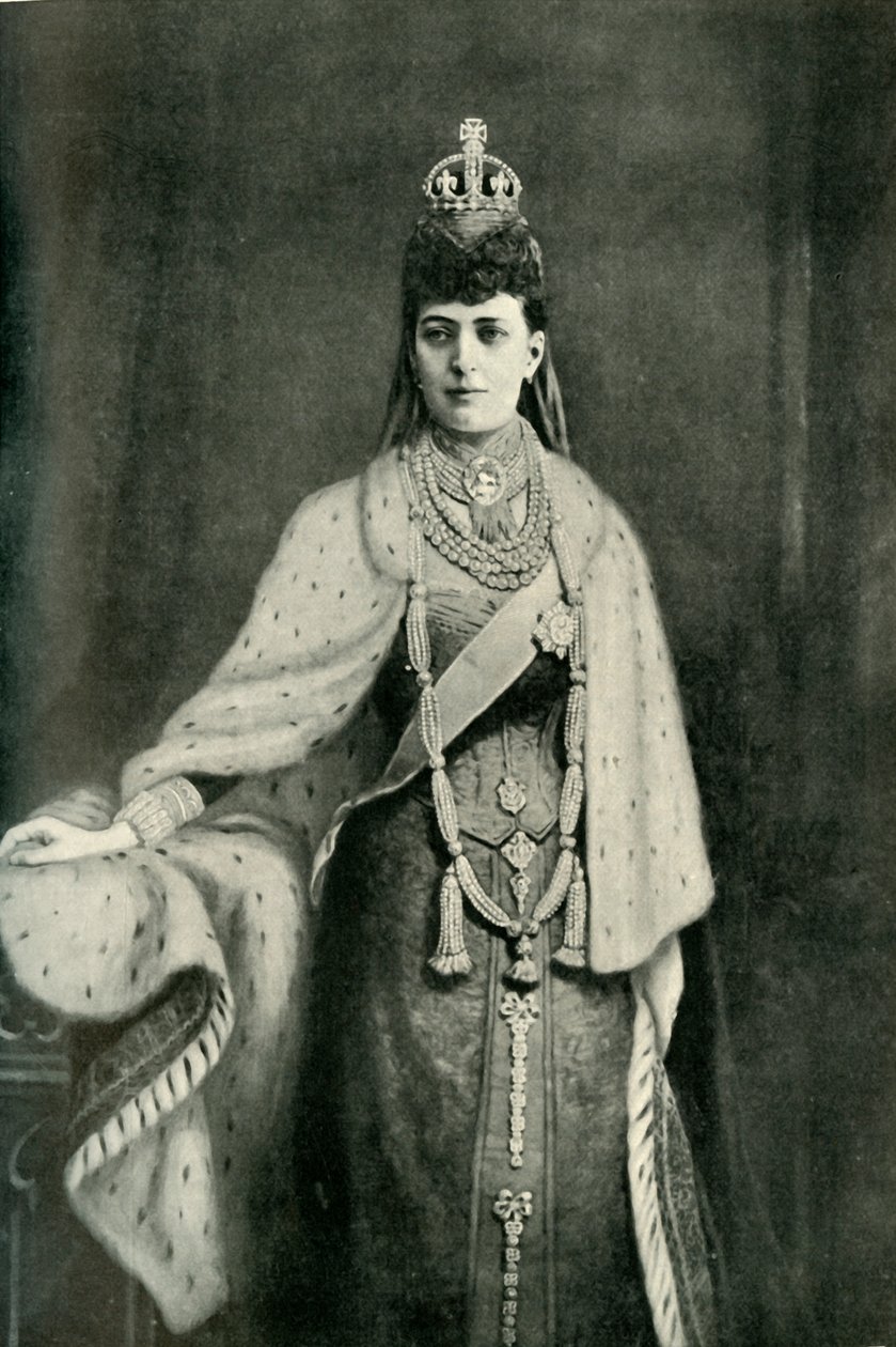 Její Veličenstvo královna Alexandrie, 1902. od Unbekannt