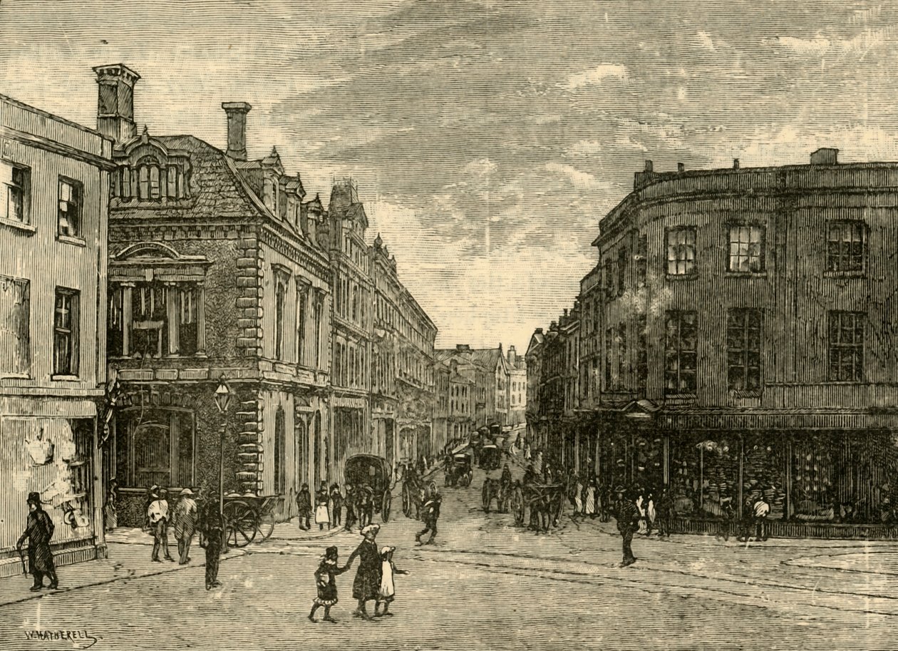 High Street, Newport, 1898. od Unbekannt