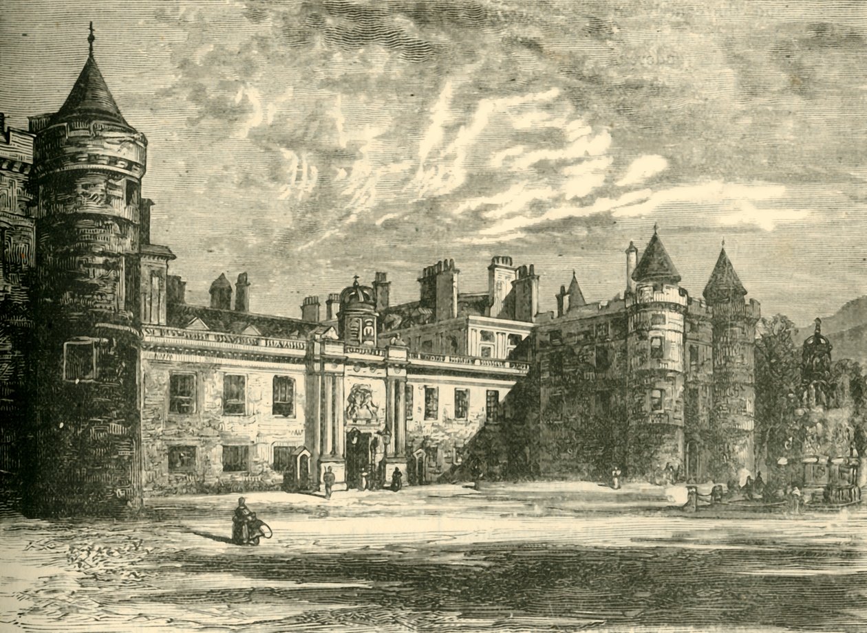 Holyrood Palace, Edinburgh, 1890. od Unbekannt
