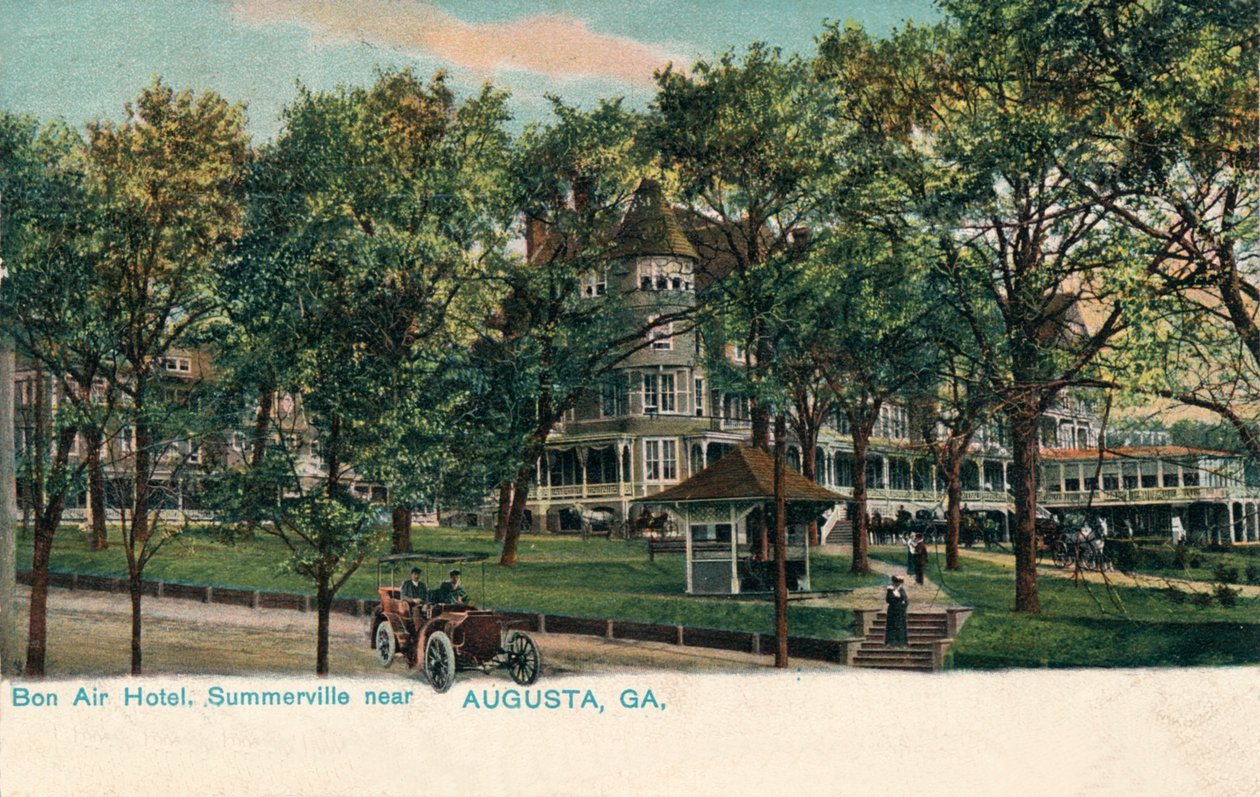 Hotel Bon Air, Augusta, Georgia, c1910 od Unbekannt