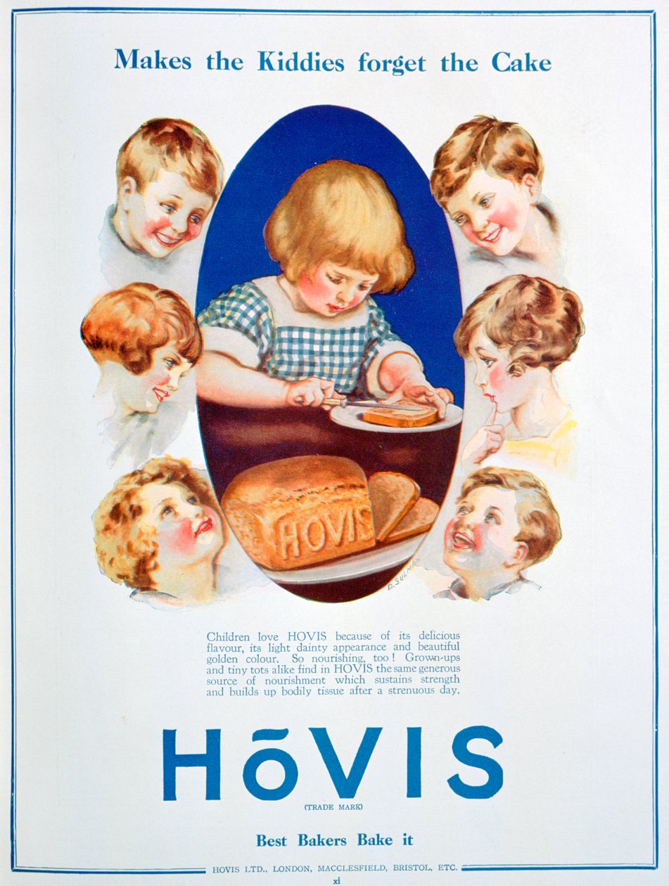 Reklama na chléb Hovis, 1928 od Unbekannt