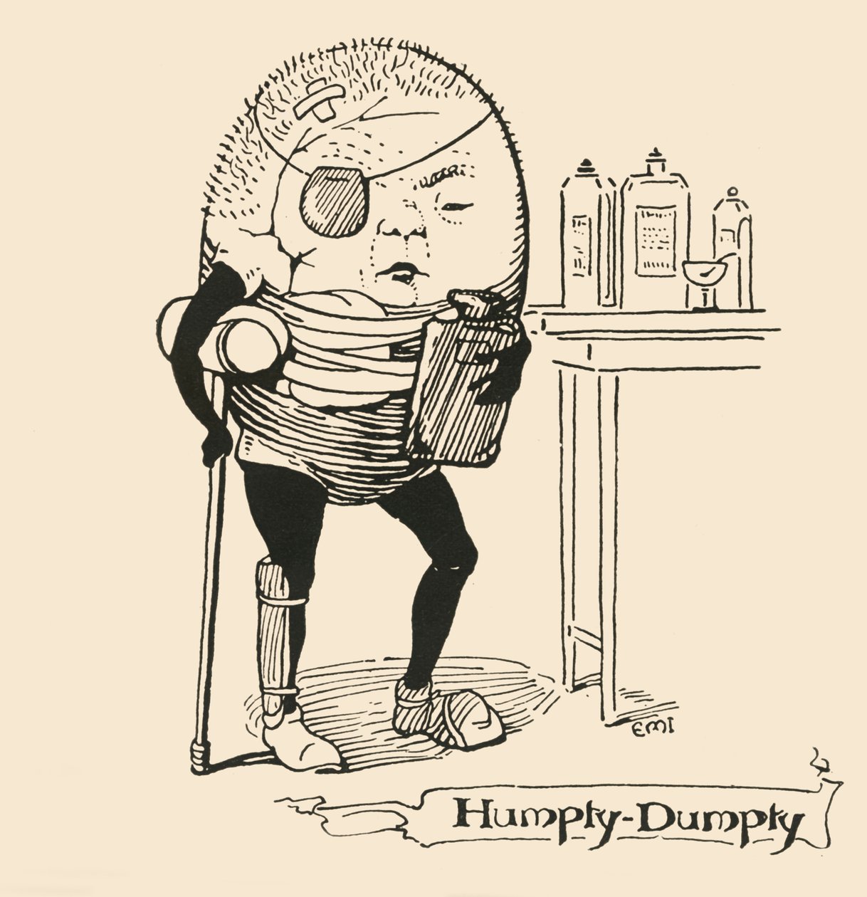 Humpty-Dumpty, 1928. od Unbekannt