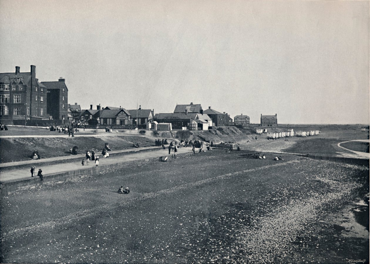 Hunstanton - The Front and Beach, 1895 od Unbekannt