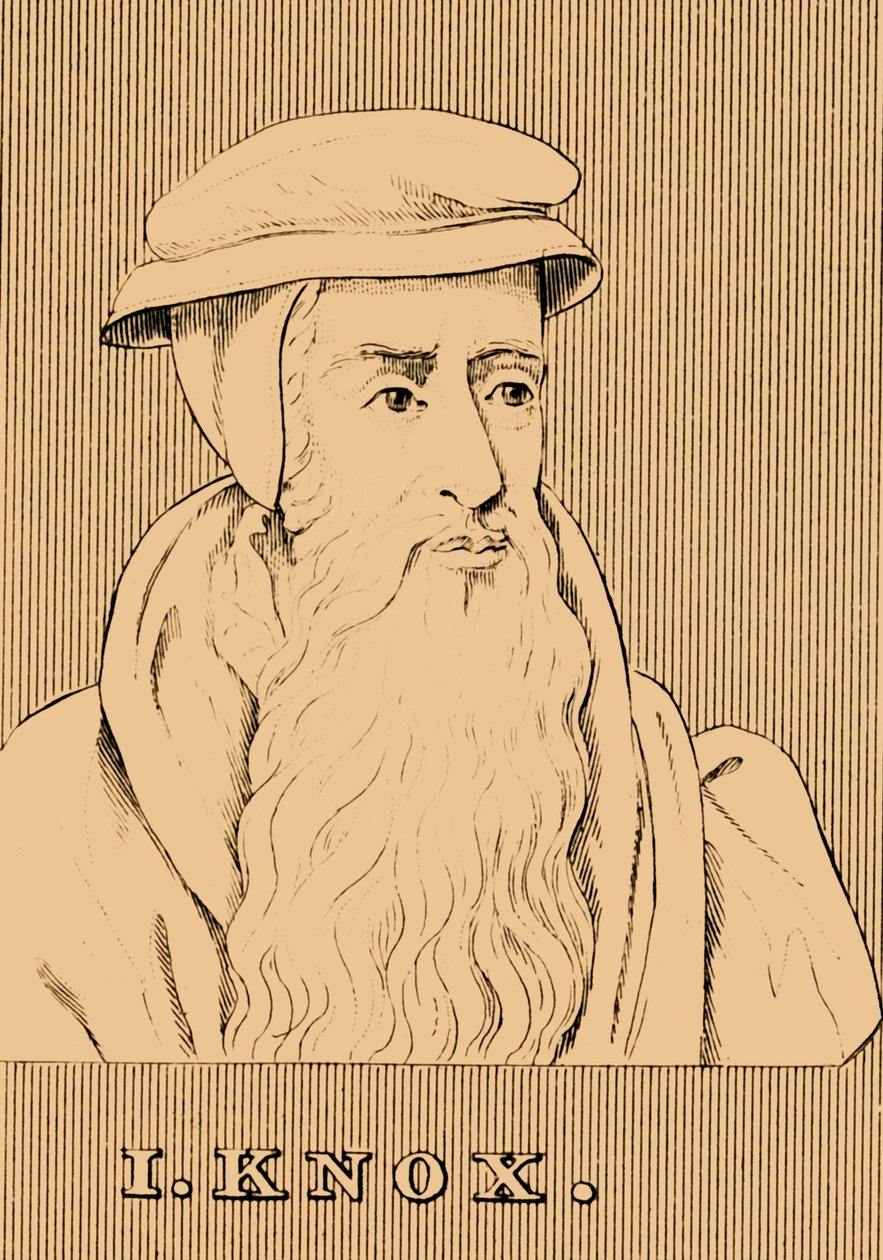 I. Knox, c1513-1572, 1830. od Unbekannt