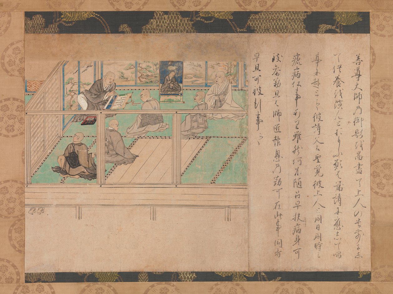 Ilustrovaná biografie Honena Shuikotokuden-e, ca. 1310-20. od Unbekannt