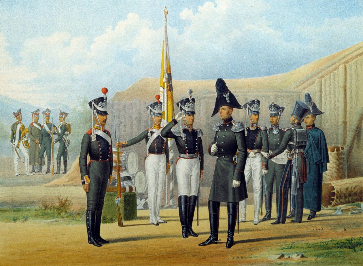 Imperial Life-Guards Sapper Battalion, 1812. od Unbekannt
