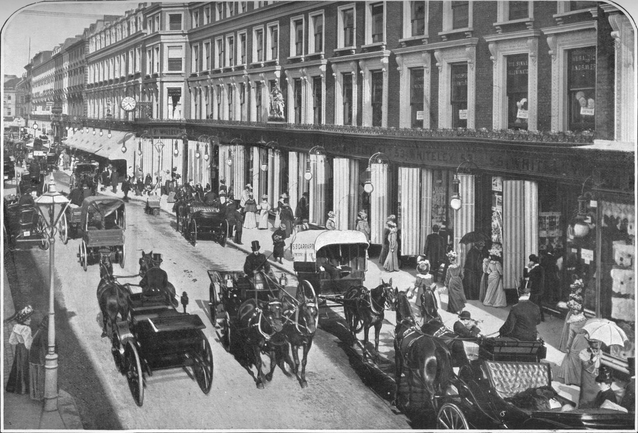Ve Westbourne Grove, Notting Hill, Londýn, c1903 1903 od Unbekannt