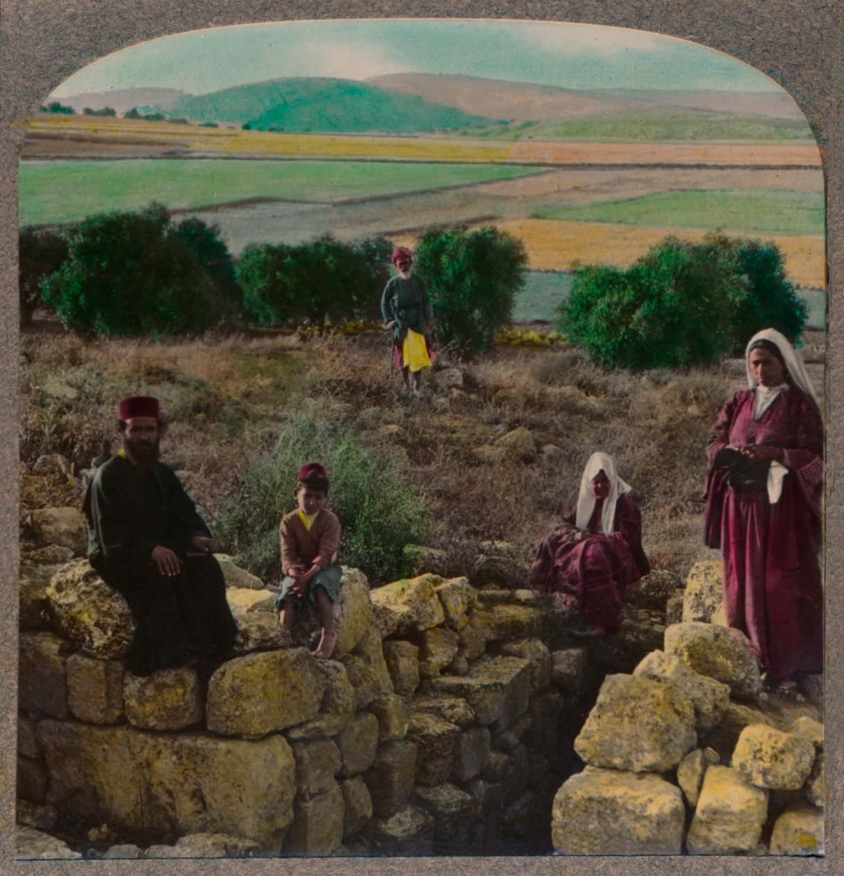 Na Pastýřském poli, Betlém, c1900 od Unbekannt