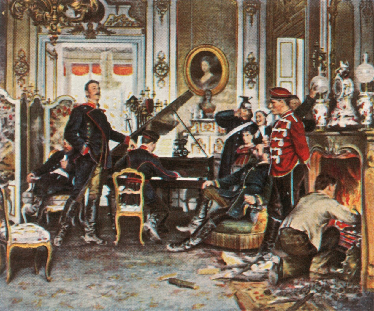 Ve vojenských čtvrtích mimo Paříž, 187071, 1936. od Unbekannt