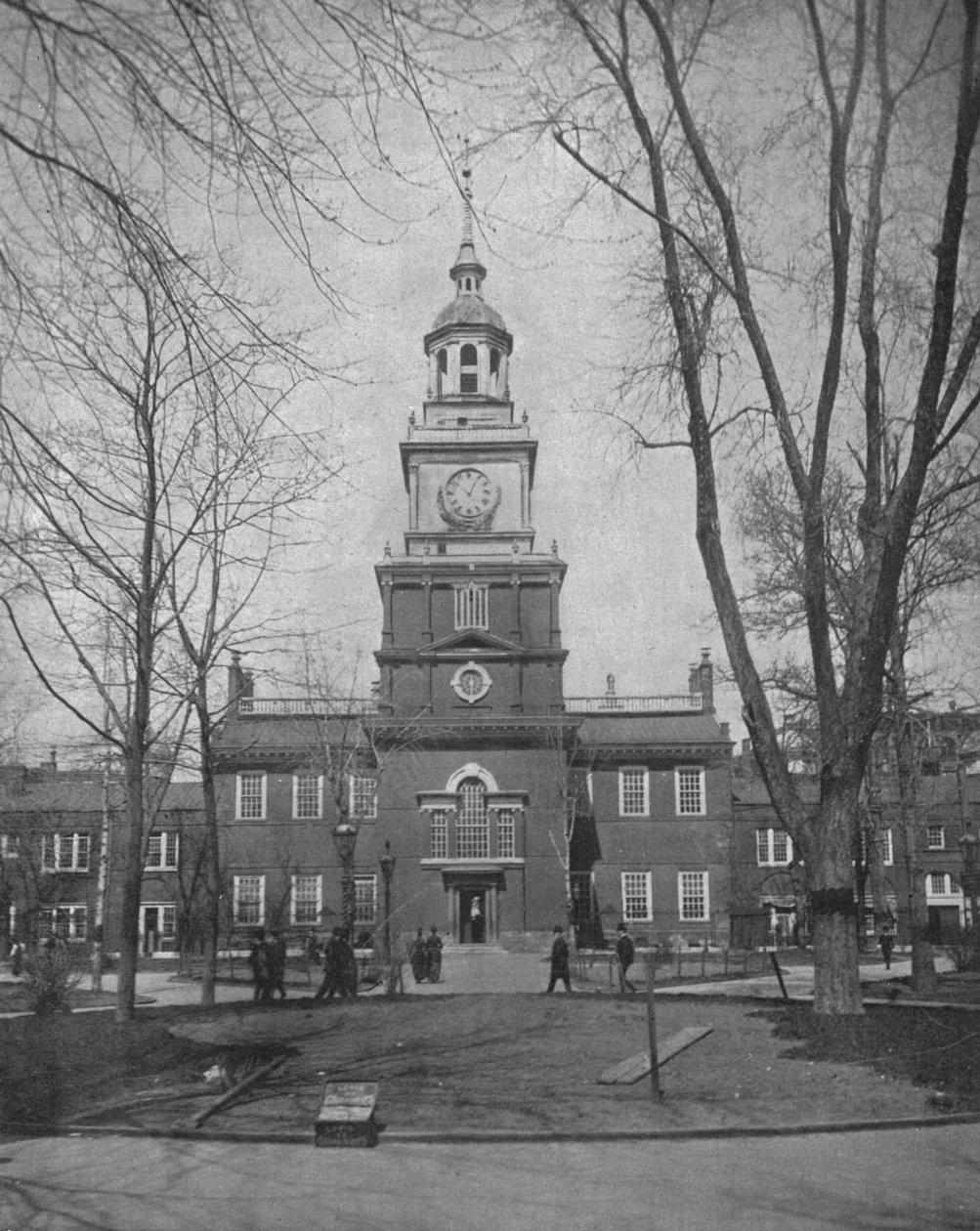 Independence Hall, Philadelphia, USA, c1900. od Unbekannt