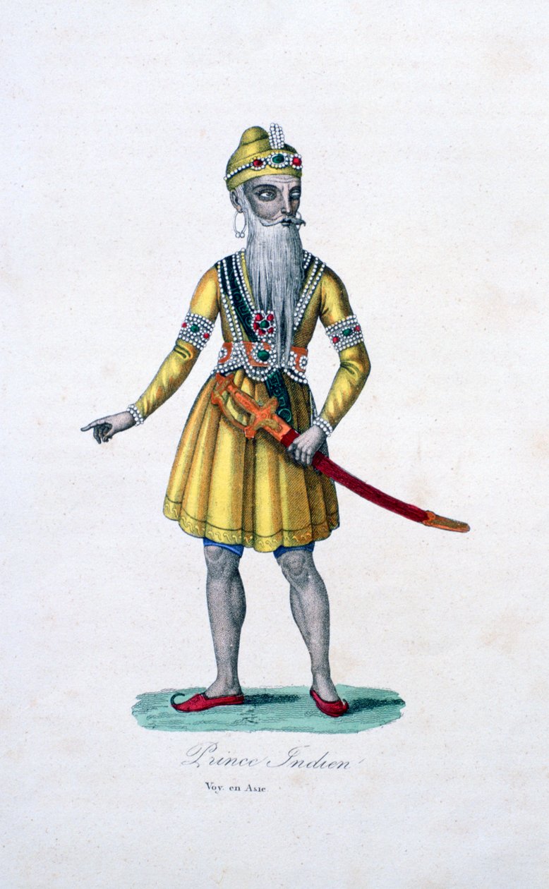 Indický princ, 1830 od Unbekannt
