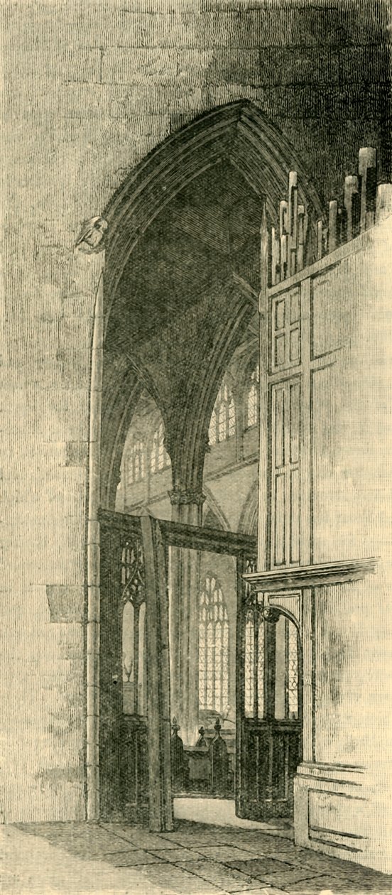 Interiér kostela Nejsvětější Trojice, 1898. od Unbekannt