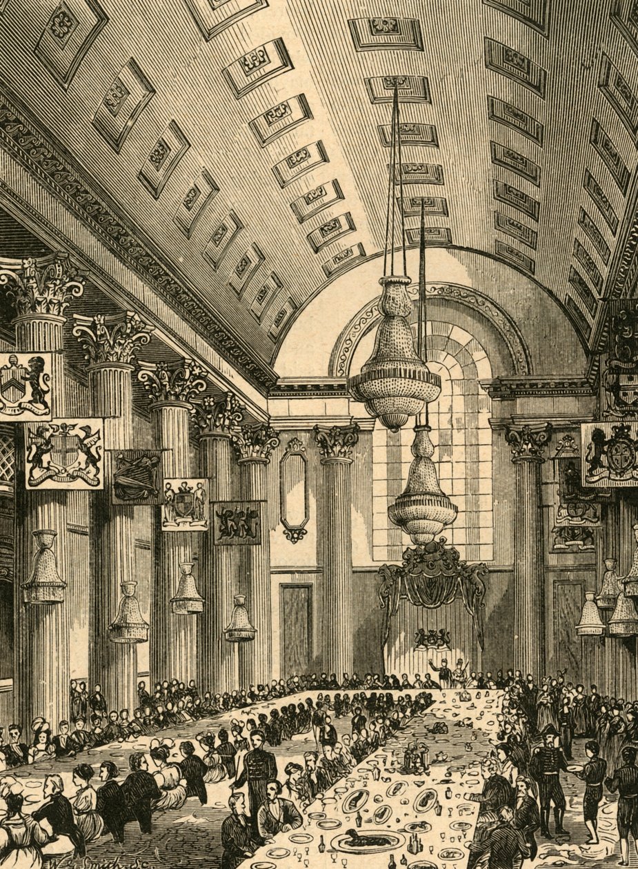 Interiér egyptského sálu, 1897. od Unbekannt