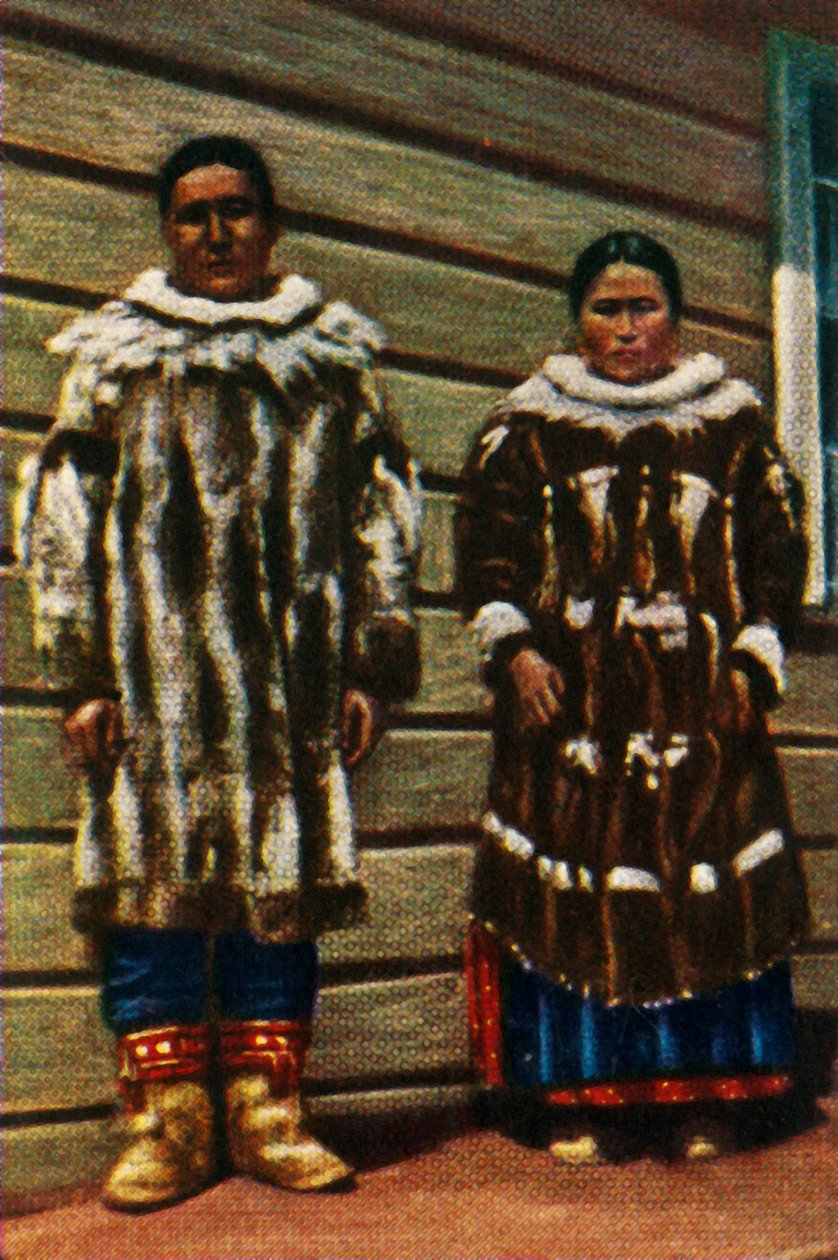 Inuité z Aljašky, severní USA, c1928. od Unbekannt