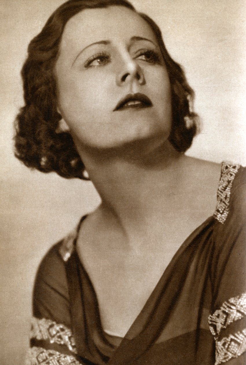 Irene Dunne , americká herečka, 1933 od Unbekannt