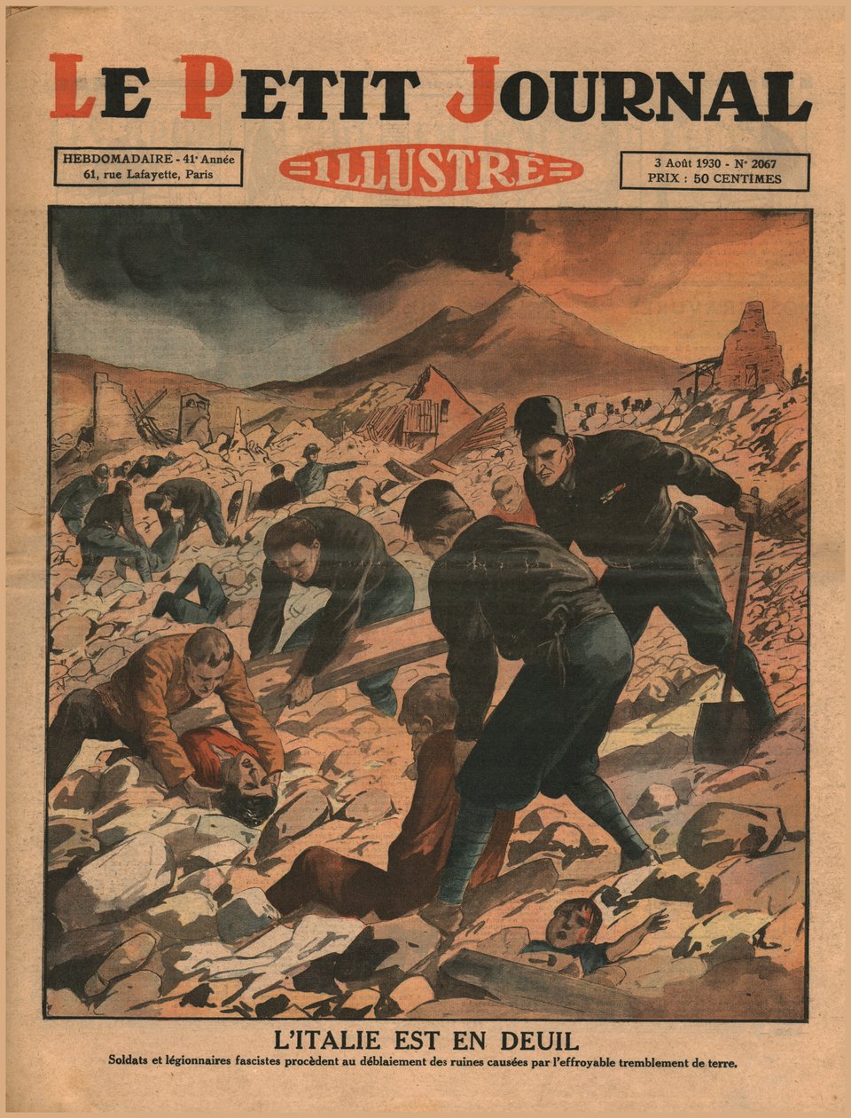 Itálie je ve smutku, 1930. od Unbekannt
