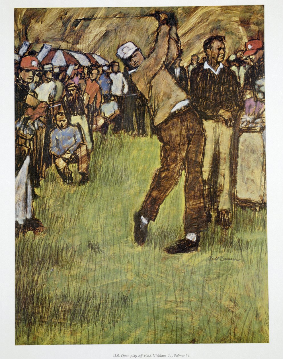 Jack Nicklaus vyhrál svůj první US Open v roce 1962 od Unbekannt