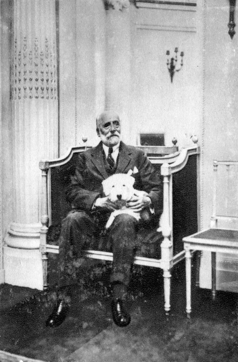 Jacques Doucet, francouzský módní návrhář, 1927 od Unbekannt