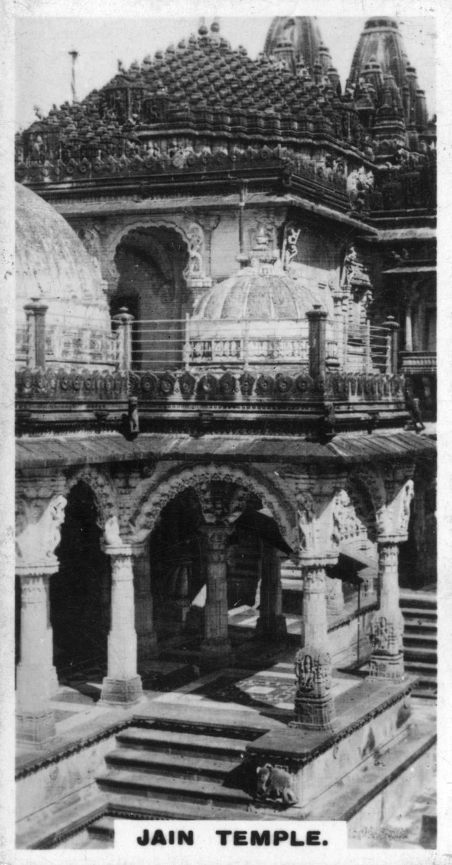 Chrám Jain, Ahmedabad, Indie, c1925 od Unbekannt