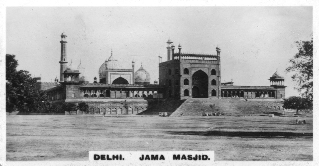 Jama Masjid, Dillí, Indie, c1925 od Unbekannt