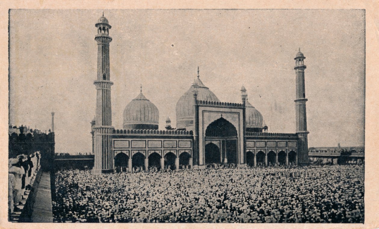 Jama Masjid, Dillí, c1900 od Unbekannt