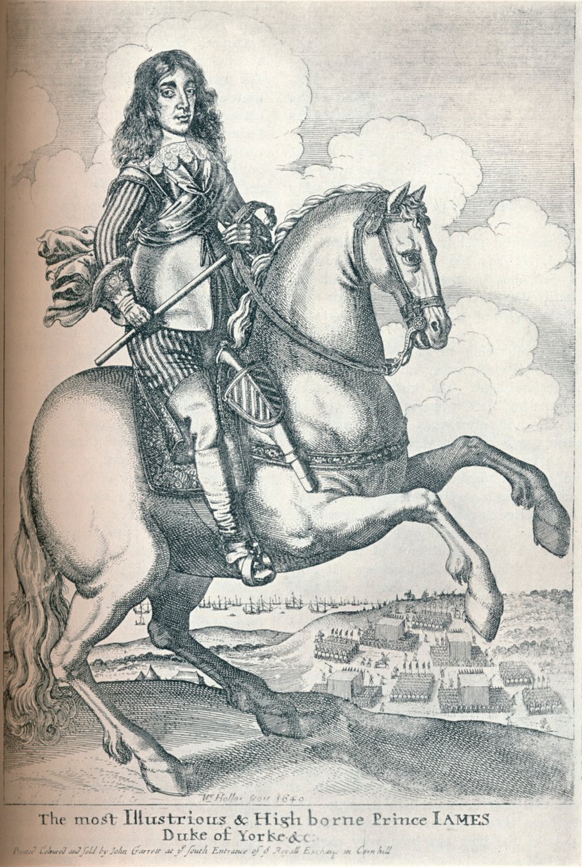 James Stuart, vévoda z Yorku, 1640 od Unbekannt