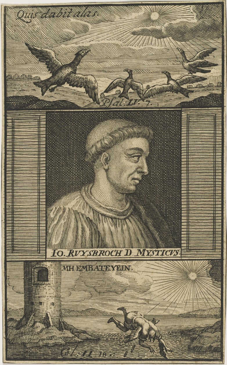 Jan van Ruusbroec 1293-1381, 1711. od Unbekannt