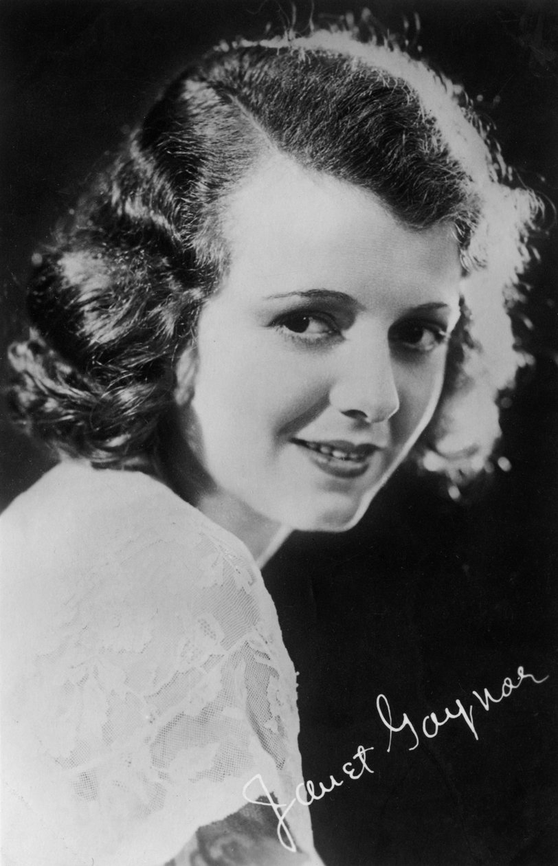 Janet Gaynor 1906-1984, americká herečka, 20. století od Unbekannt
