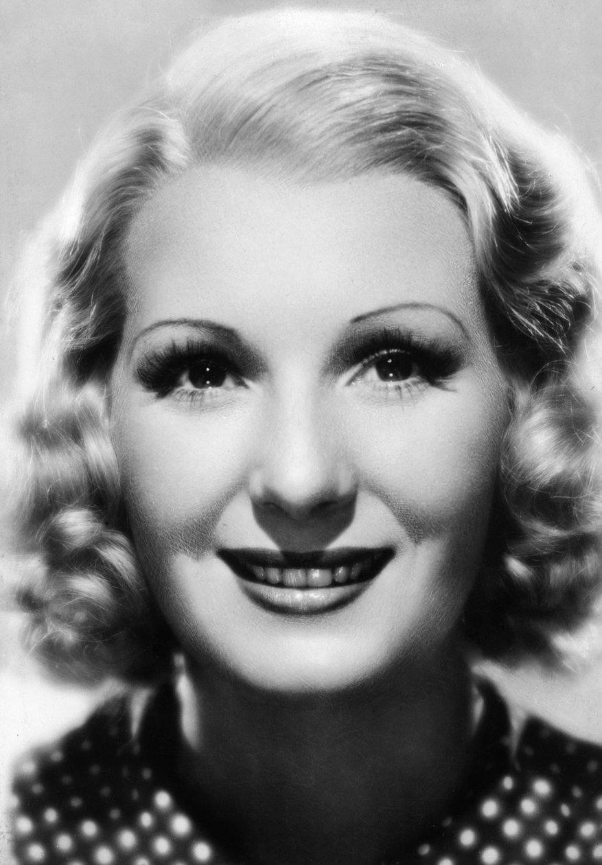 Jean Harlow 1911-1937, americká herečka, c1930-c1940 od Unbekannt