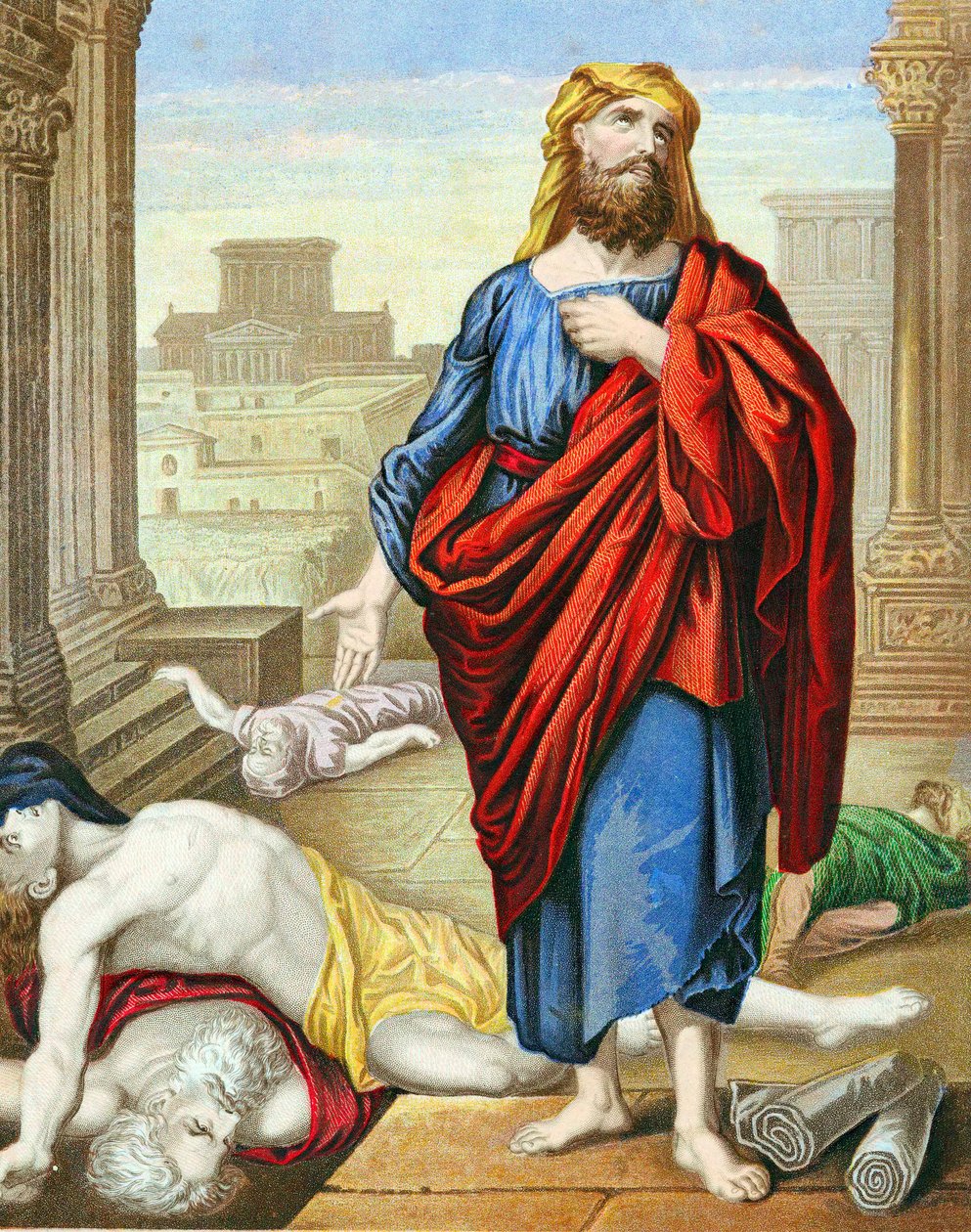 Jeremiáš, starozákonní prorok, c1860. od Unbekannt