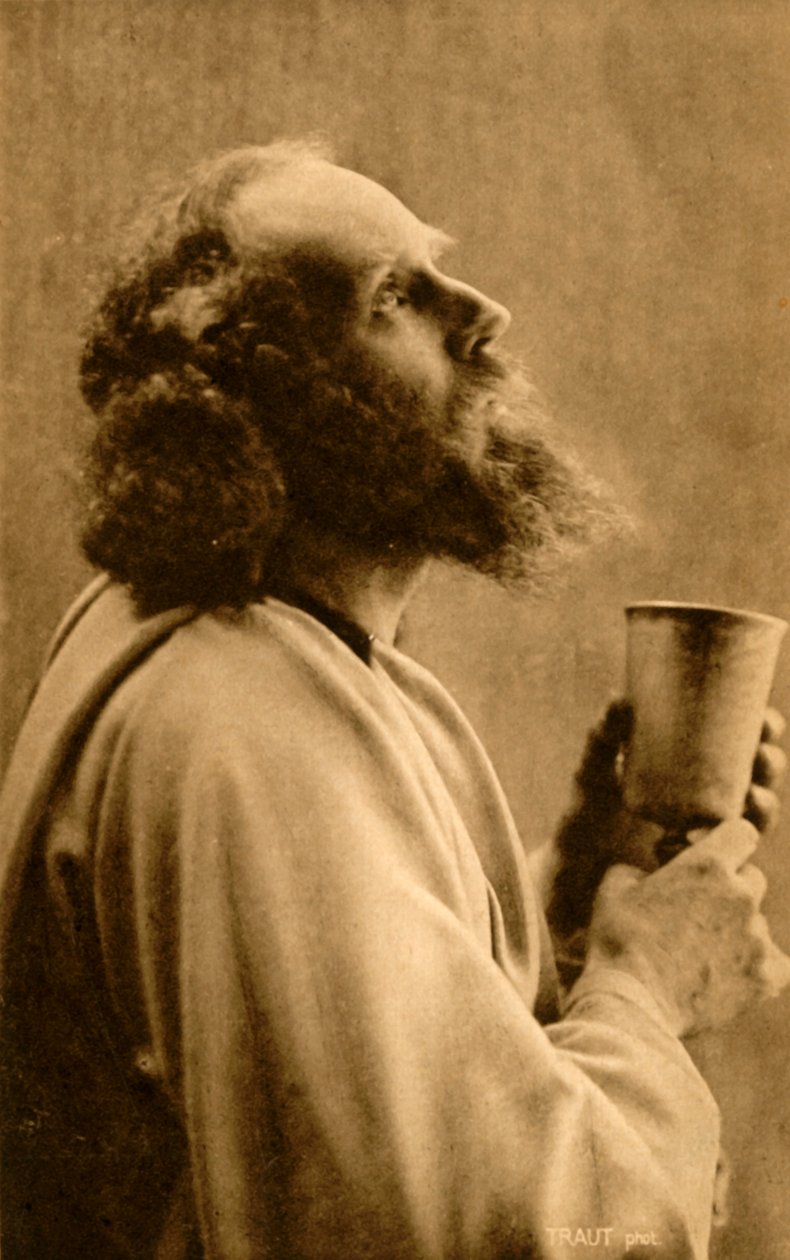 Ježíš při poslední večeři, 1922. od Unbekannt