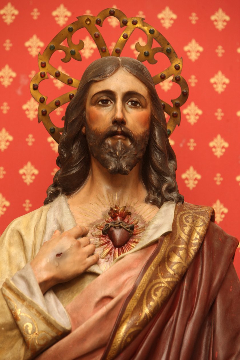 Socha Ježíše v kostele San Jeronimo Madrid Španělsko od Unbekannt