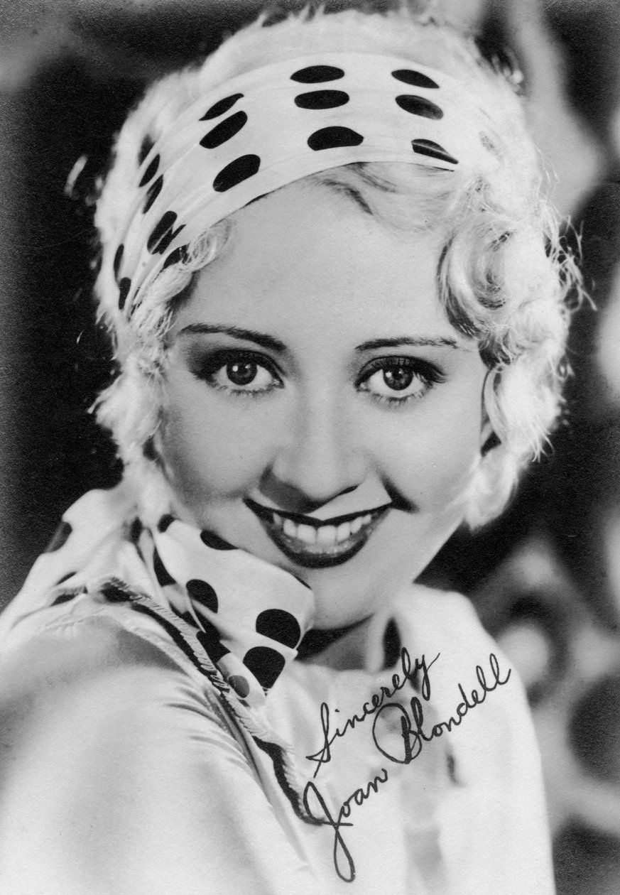Joan Blondell 1906-1979, americká herečka, c1920 od Unbekannt