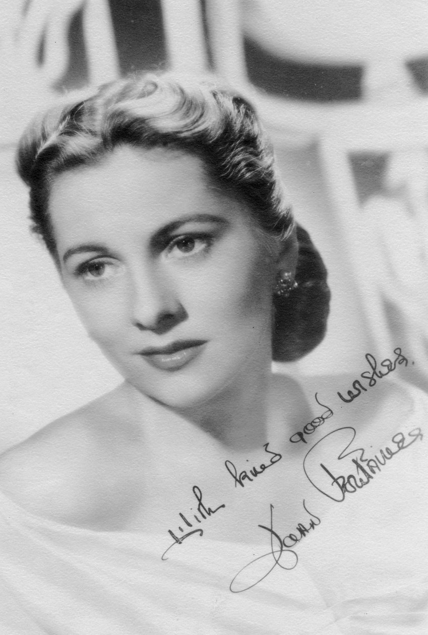 Joan Fontaine b1917, britská herečka, c 1930 od Unbekannt