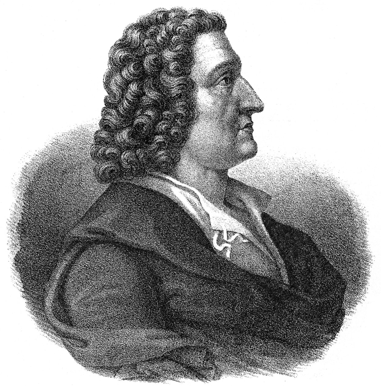 Johann Freidrich Bottger, německý chemik a keramik, c1895 od Unbekannt