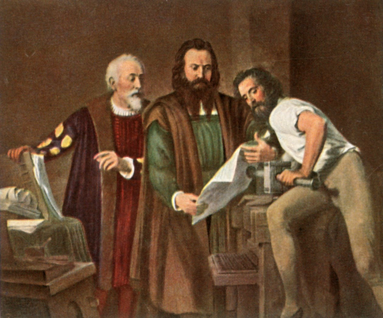 Johann Gutenberg 1400-1468, 1936. od Unbekannt