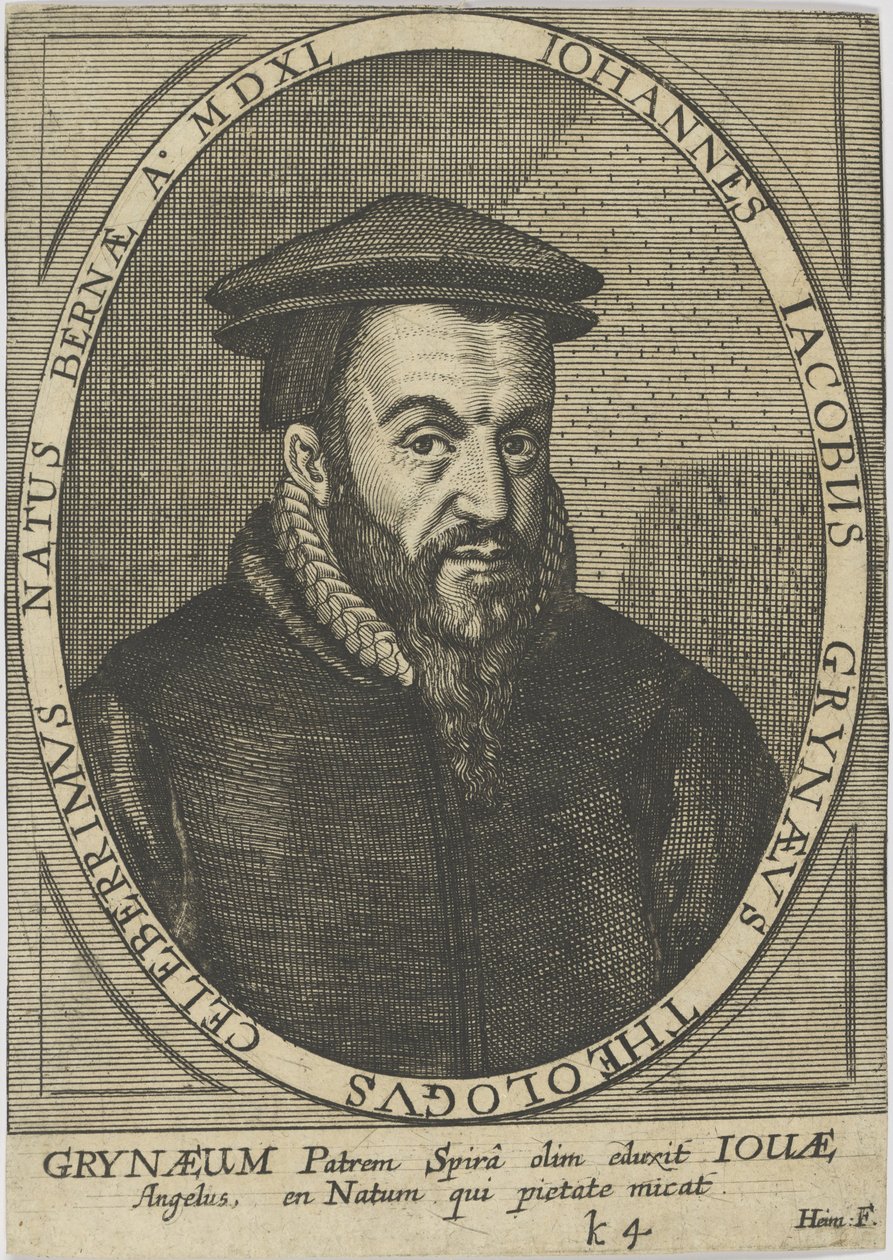 Johann Jakob Grynaeus 1540-1617, 1650. od Unbekannt